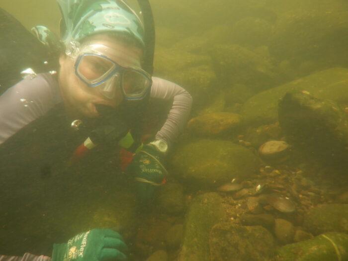 EnviroScience Malacologist Becca Winterringer