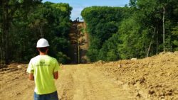 EnviroScience Environmental Inspector at Pipeline Installation Site