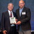 EnviroScience President Jamie Krejsa accepts Cascade Capital Corporation Business Growth Award
