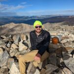 EnviroScience Water Resources Engineer Jim Moyer, P.E., atop Grays Peak in Colorado