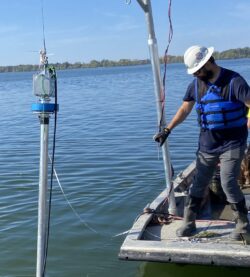 EnviroScience Vibracore Sediment Sampling