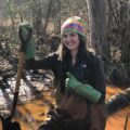 EnviroScience Restoration EIT Liz Myers at Sunday Creek