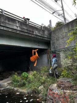 EnviroScience 2023 Fall River Cleanup Event