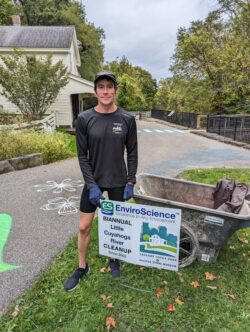 EnviroScience 2023 Fall River Cleanup Event