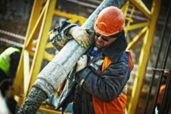 Man Working at SuperFund Site