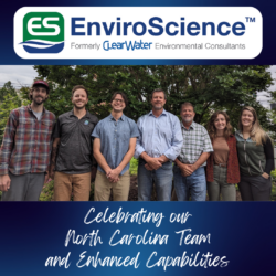 EnviroScience North Carolina Regional Office Team (formerly ClearWater Environmental Consultants): Celebrating our North Carolina Team and Enhanced Capabilities