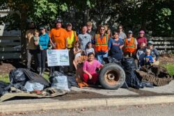 Volunteers Participate in EnviroScience's Corporate Responsibility Committee-led Biannual Little Cuyahoga River Cleanup Event