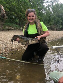 EnviroScience Malacologist and Project Manager Liesel Fenstermaker