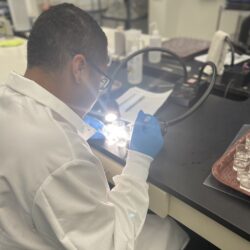 EnviroScience Laboratory Technician Hunter Daniachew Performs TIE/TRE Services